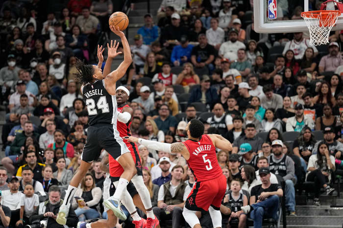 Devin Vassell San Antonio Spurs Fred VanVleet Houston Rockets